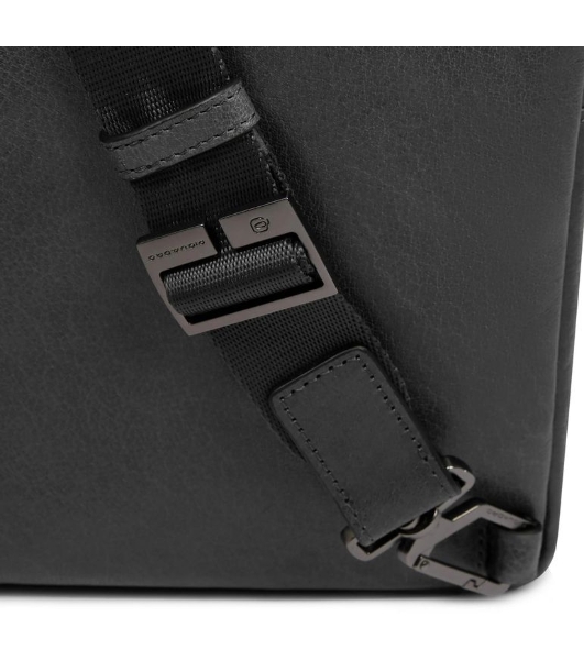Сумка мужская Piquadro Solm CA7031S141/N черная натур.кожа
