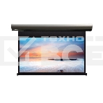 Экран с электроприводом Lumien Cinema Control LCC-100118 241x400 см (раб.область 220х390 см) Matte White черн. кайма по периметру, белый корпус, 16:9, фото 1