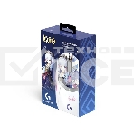 Мышь беспроводная Logitech G309 Lightspeed Ayaka Special Edition белый, 25600 dpi, радиоканал, Bluetooth, USB, кнопки - 6, фото2
