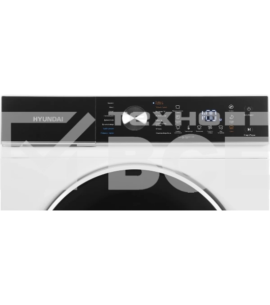 Стиральная машина Hyundai WFD8216 белый, загрузка фронтальная 8/5 кг (с сушкой), 1200 об/мин, класс: A+++