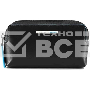 Ключница Piquadro Blue Square PC4216B2/N, черный, натур.кожа