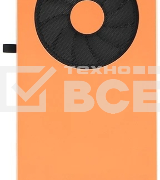 Корпус WIZMAX EM1 Woofer, mATX, mITX оранжевый, Mini-Tower, без БП, TG, 1x160mm + 1x120mm LED, 1xUSB-A 3.0 + 2xUSB-A 2.0