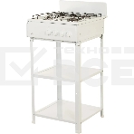 Плита газовая Flama AVG 1407 W белый, конфорок 4 газовых, духовка отсутствует, 50 см x 85 см x 57 см, фото 1