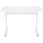 Офисный стол Defender Netis белый, 100x60 см, в63-86 см, ручной., фото2