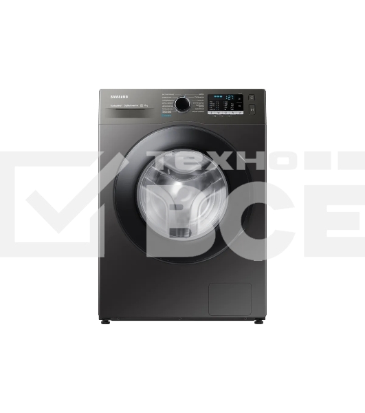Стиральная машина Samsung WW80AGAS21AX/LP серый, загрузка фронтальная 8 кг, 1200 об/мин, класс: А