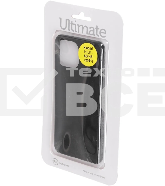 Чехол (клип-кейс) Redline для Xiaomi Mi 11 Lite/Xiaomi 11 Lite 5G NE (2021) УТ000027399 черный