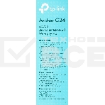 Роутер беспроводной TP-Link Archer C24 AC750 10/100BASE-TX белый, фото22