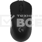 Мышь игровая Logitech G703 Lightspeed черная, сенсор 100-25600dpi (Hero25K), беспроводная 2.4GHz + USB 1,8м, 5 программируемых кнопок + колесо прокрутки, RGB-подсветка, под правую руку, фото16