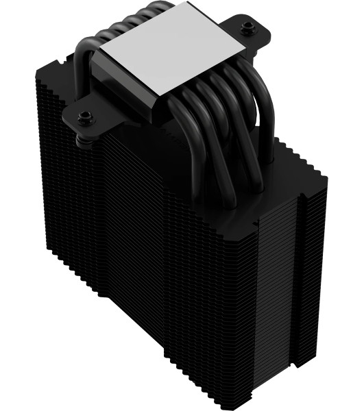 Устройство охлаждения(кулер) Thermalright Burst Assassin Vision 120 Soc-AM5/AM4/1200/1700/1851 черный 4-pin 25.6dB Al+Cu LCD Ret (BA120-VISION-BL)