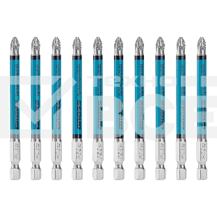 Бита PZ2х90 мм, сталь S2, кругл., 10 шт. Gross