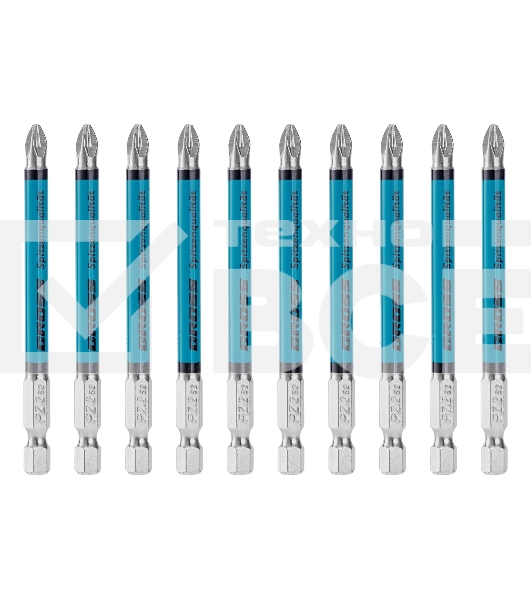 Бита PZ2х90 мм, сталь S2, кругл., 10 шт. Gross