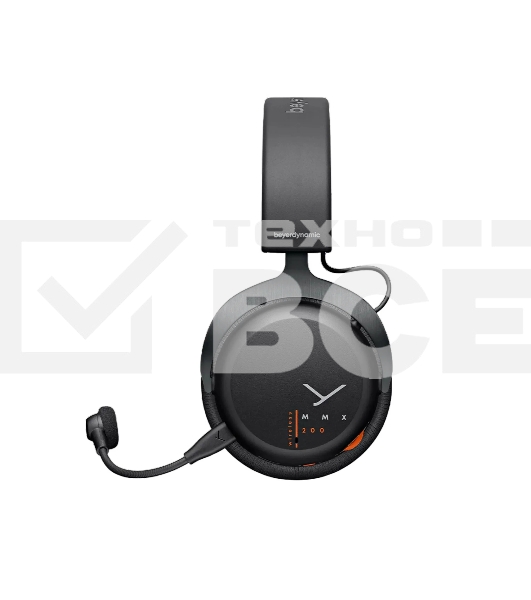 Беспроводные/проводные наушники Beyerdynamic MMX 200 Wireless черный, полноразмерные, Bluetooth + радиоканал + проводной, до 35 ч