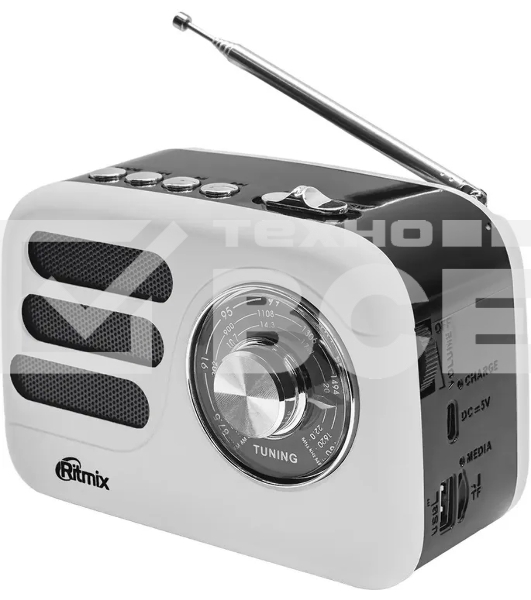 Радиоприемник Ritmix RPR-033 белый