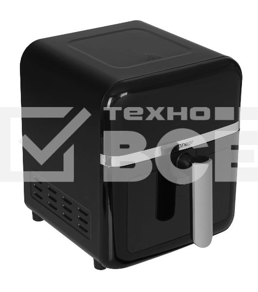 Аэрогриль Pioneer SM520D черный, 1850 Вт, 8 л, сенсор, 8 программ