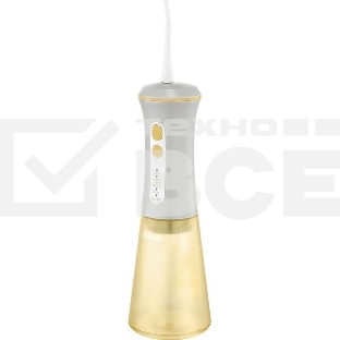 Ирригатор Kitfort КТ-5943 портатив. моностр. 2насад. серый/желтый