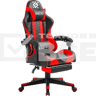 Кресло игровое Defender ROCK BLACK/RED PU