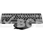 Клавиатура + мышь A4Tech Fstyler F1110 клав:черный/серый мышь:черный/серый USB Multimedia (F1110 GREY), фото3