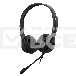 Наушники с микрофоном A4Tech HS-8i черный 1.8м накладные оголовье, фото2