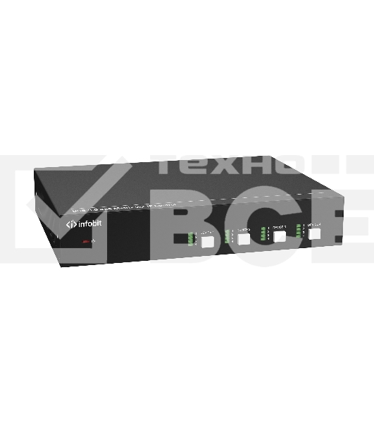 Матричный коммутатор USB Infobit iMatrix UB44 поддержка USB 3.0, управление по IP, RS232