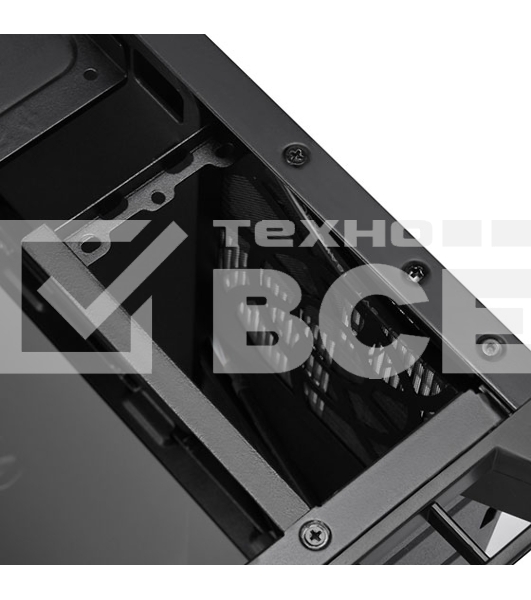Компьютерный корпус SilverStone SST-LD03B-AF TO-LD03-BK-GLASS AND AIR FLOW VENT-SST  (810256)