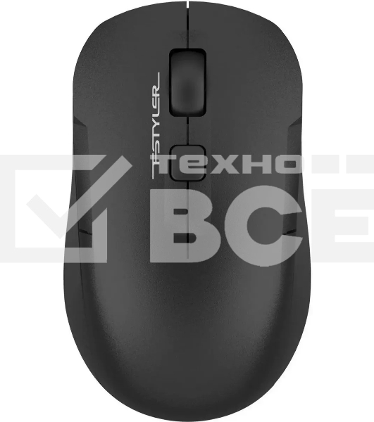 Мышь беспроводная A4Tech Fstyler FG16CS Air2 черный, 2000 dpi, радиоканал, USB, кнопки - 4