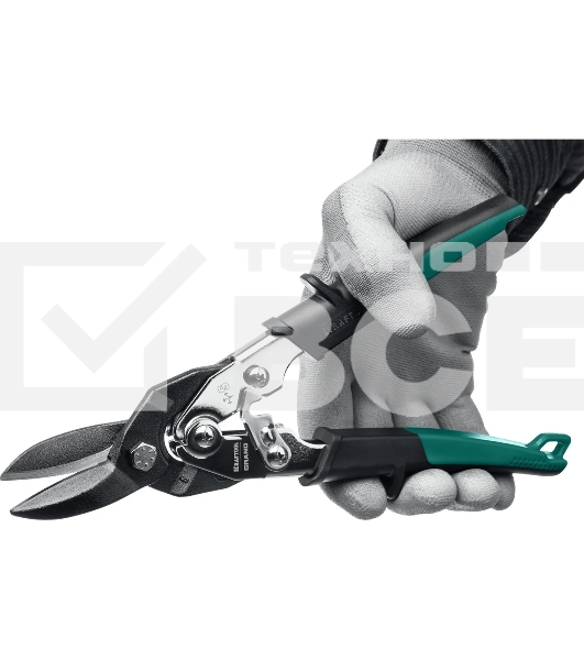 Ножницы по твердому металлу, прямые,Cr-Mo, 260 мм, KRAFTOOL GRAND