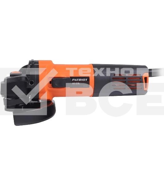 Угловая шлифовальная машина Patriot Optima AG 133L 860Вт 11000об/мин рез.шпин.:M14 d=125мм (110301133)