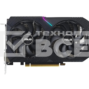 Видеокарта Asus NVIDIA GeForce RTX 3050 8192Mb DUAL-RTX3050-O8G-V2 PCI-E 4.0 128 GDDR6 1822/14000 HDMIx1 DPx3 HDCP Ret