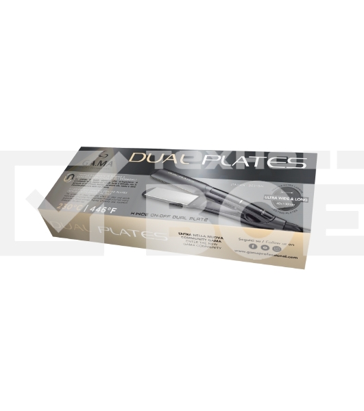 Выпрямитель для волос GA.MA X - WIDE ONOFF PTC DUAL PLATES AF (GI3034)