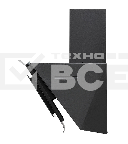 Вытяжка кухонная Krona URAN 600 DN BLACK 4S