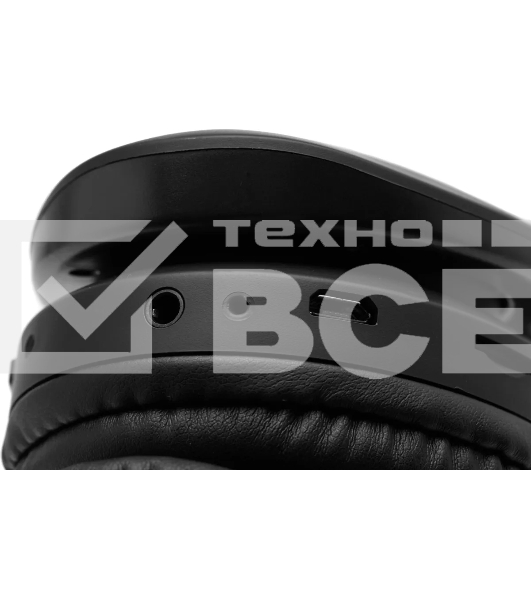 Гарнитура накладные Digma BT-17 черный беспроводные bluetooth оголовье