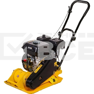 Виброплита Huter VP-60 4780Вт 6.5л.с. бензиновый желтый (74/6/5)