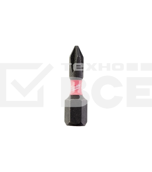 Бита Milwaukee Shockwave PH1 25мм 2шт (4932430850)