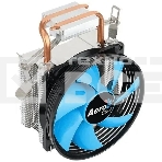 Кулер для процессора Aerocool / Formula Verkho 1-3P черный/синий, 90 мм, алюминий/медь, 2300 об/мин, 27.6 дБ, 3 pin, 100 Вт, 125 мм, фото5