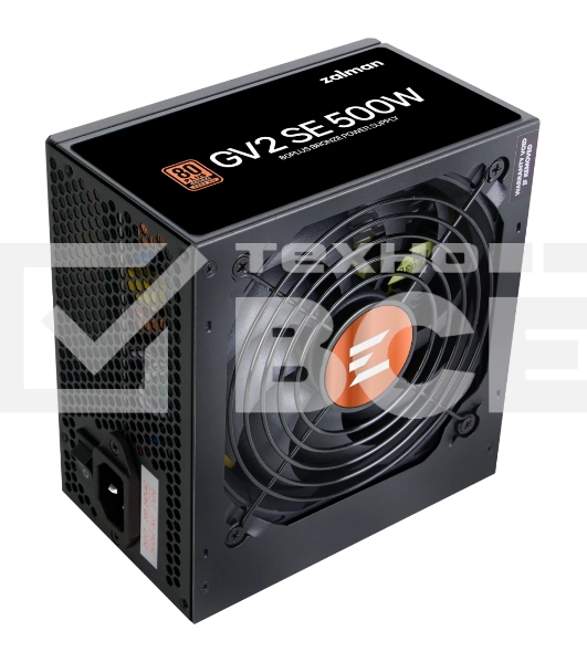 Блок питания Zalman ZM500-GV2SE, 500Вт, 80 PLUS Bronze, 120мм, черный