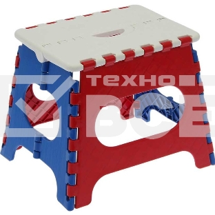 Табурет складной Color-X 100008, триколор, 33х27х27 см, 90 кг