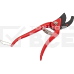 Секатор FIT 77080 Хобби 20см плоскостной лезвия внахлест сталь алюминиевые ручки, фото2