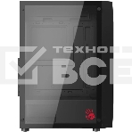 Корпус Bloody BD-CC106 черный без БП ATX 8x120mm 1xUSB2.0 1xUSB3.0 audio bott PSU, фото4