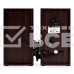 Акустическая система 2.0 ExeGate Maestro SPS-590 (Активная, питание 220В, 2х3Вт, 30-18000Гц, темное дерево, Color Box), фото3