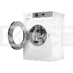 Стирально-сушильная машина Kuppersberg WDM 470 W, High-Tech, отдельностоящая, глубина 52.5 см, загрузка 8 кг, загрузка при сушке 6 кг, 14 программ, 1400 об/мин, инверторный BLDC двигатель, сенсорное/поворотное управление, пар, самодиагностика, дозагрузка белья, отложенный старт, контроль пенообразования, белый/серебристый, фото3