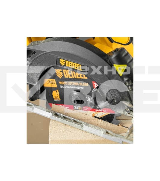 Пильный диск по дереву с гвоздями Denzel ф165 х 20 мм, 20 зубов