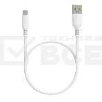 Кабель Maxvi MC-A01 plus white USB-A - microUSB, 2A ток макс. нагрузки 2А, макс. напряжение 5V; стандарт USB 2.0; длина 1.2м, материал PVC, белый, фото 1