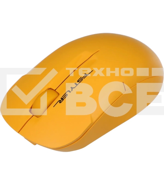 Мышь беспроводная A4Tech Fstyler FG15CS Air2 желтый, 1200 dpi, радиоканал, USB, кнопки - 3