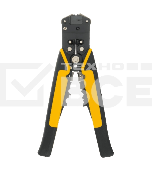 Щипцы для зачистки электропроводов Denzel 0,2-6 мм2, функция обрезания проводов