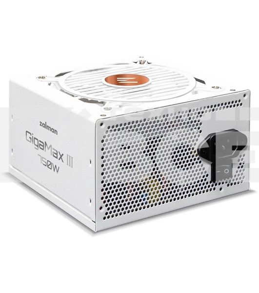 Блок питания Zalman ZM750-GV3 WH, 750W, ATX12V v3.0, Gen 5.0, APFC, 12cm Fan, 80+ Bronze, Retail