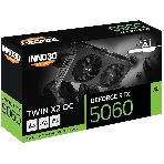 Видеокарта INNO3D RTX 5060 Twin X2 OC RTX5060, HDMI, DP*3, 8G,D7, фото2