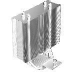 Кулер для процессора Ocypus Delta A40 EX WH Digital, 120мм ARGB FAN, Top Display Panel, 4 HEAT PIPES, 4-PIN PWM, 500-1800 RPM, 29DBA, HYDRO BEARING, LGA115X/1200/1700/18XX, AM4/AM5, фото6