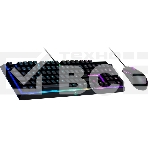 Комплект клавиатура+мышь Cooler Master MS110 проводной, USB, 3200 DPI, чёрный, фото3