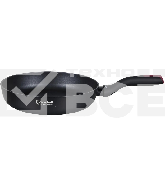 Сковорода Rondell Lilac RDA-1979 круглая 26см, покрытие: Xylan Plus ручка несъемная (без крышки) черный