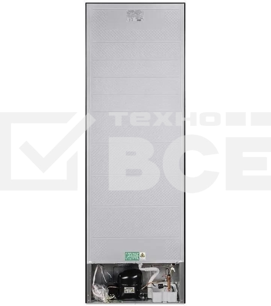 Холодильник Maunfeld MFF185SFSB черный мат. двухкамерный 211/104л морозилка снизу